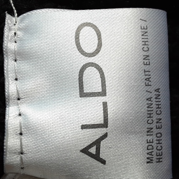 Aldo Jeweled Beaded Black Knit Turband Headband OS - Picture 4 of 10